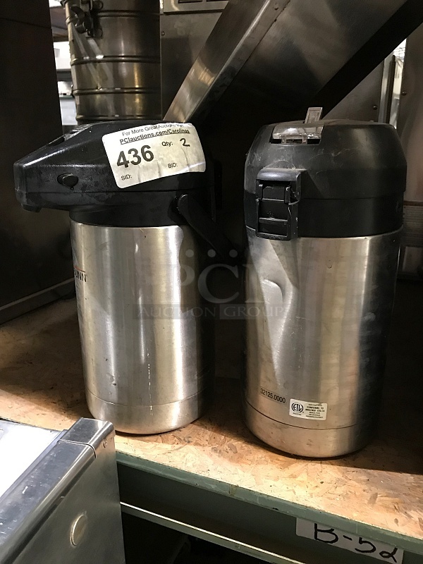 Two Coffee Air Pots