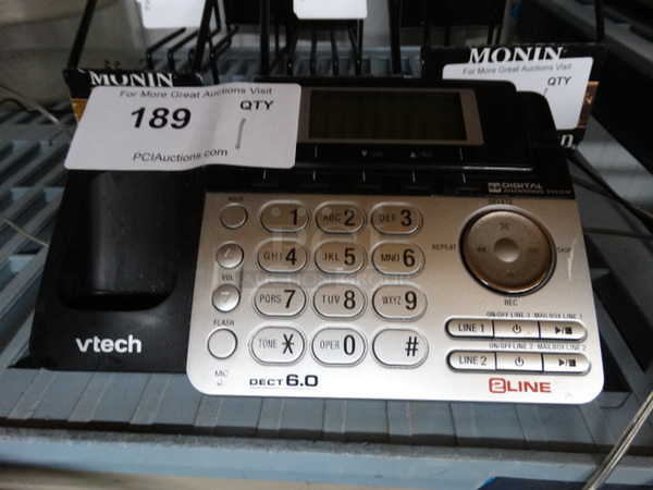 Vtech Countertop Office Telephone. 8x5x3.5