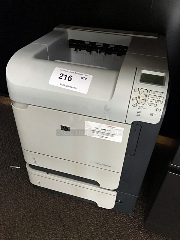 HP LaserJet P4015tn Mono Networkable Laser Printer, 115v 1ph, Tested & Working!