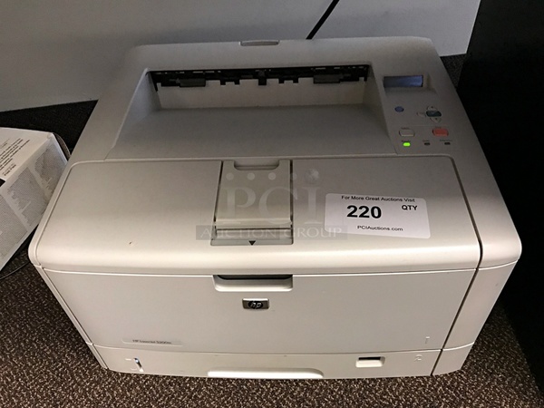 HP LaserJet 5200tn Mono Networkable Laser Printer, 35 ppm, 115v 1ph, Tested & Working!