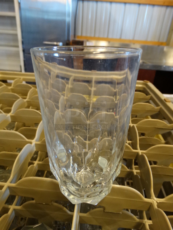 30 Beverage Glasses in Dish Caddy. 3x3x5. 30 Times Your Bid!