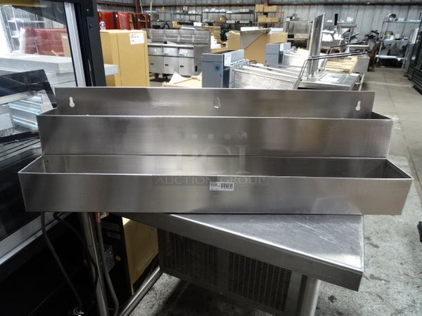 BRAND NEW! Winco SPR-32D Stainless Steel 32" Double Speed Rail. 10x8x32
