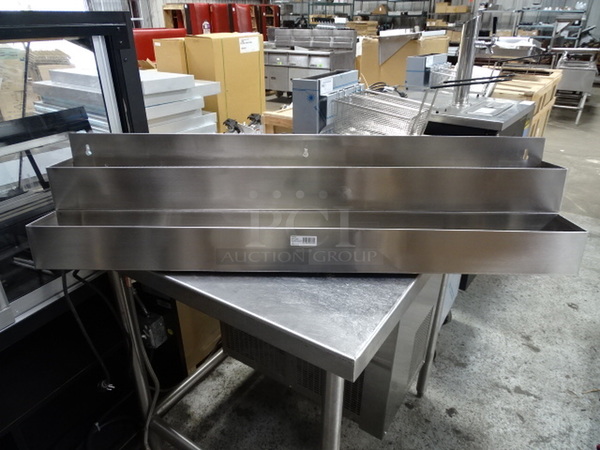 AWESOME! Brand New Winco Model SPR-42D Stainless Steel 42" Double Speed Rail. 10x8x42
