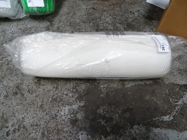 NICE! Brand New Winco BL-240C Clear Bar Liner. 8x25