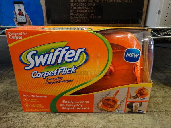 BRAND NEW IN BOX! Swiffer CarpetFlick Carpet Sweeper
