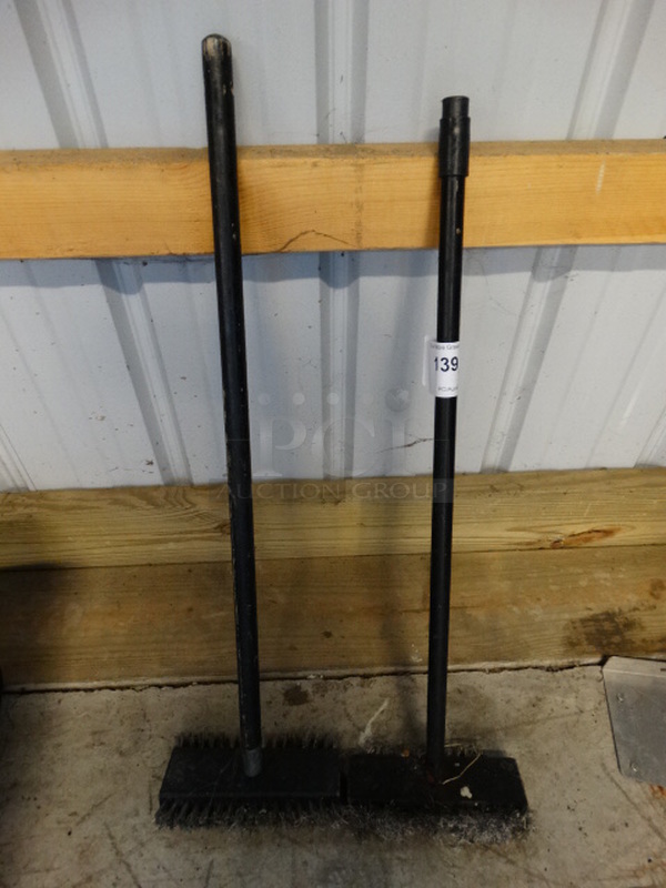 2 Coarse Cleaning Brushes. 30". 2 Times Your Bid!