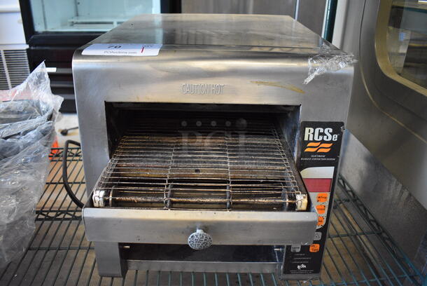NICE! Star Holman Model RCSE-2-120 Stainless Steel Commercial Countertop Conveyor Oven. 208 Volts, 1 Phase. 15x24x16