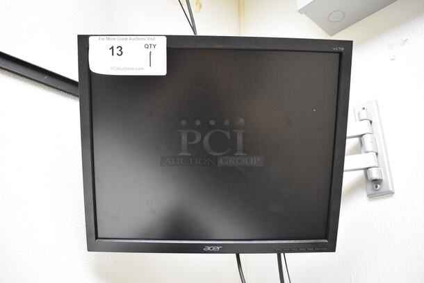 Acer 17" Wall Mount Computer Monitor w/ Mount