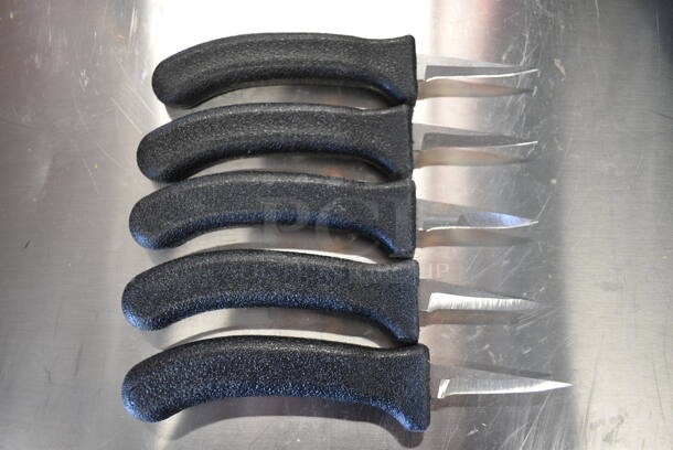 5 SHARPENED Stainless Steel Poultry Knives. 7.5". 5 Times Your Bid!
