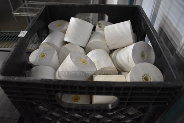 ALL ONE MONEY! Lot of Various Receipt Paper Rolls!
