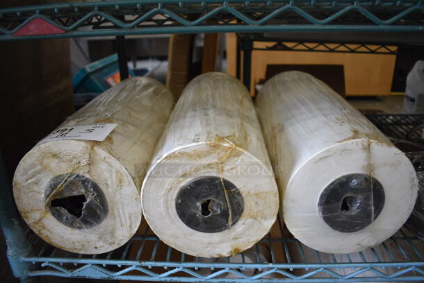 ALL ONE MONEY! Lot of 3 Rolls of Butcher Block Paper! 15"