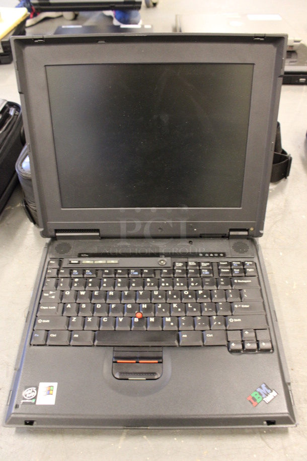 IBM 2628 12" Laptop in Soft Laptop Case. 16x12x5. (Basement: Room 019)
