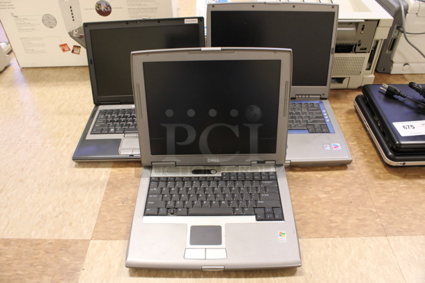 3 Various Laptops; Dell Latitude D510, Dell Latitude D630 and Dell Inspiron 8600 w/ Charger. 14", 15.5". 3 Times Your Bid! (Room 108)