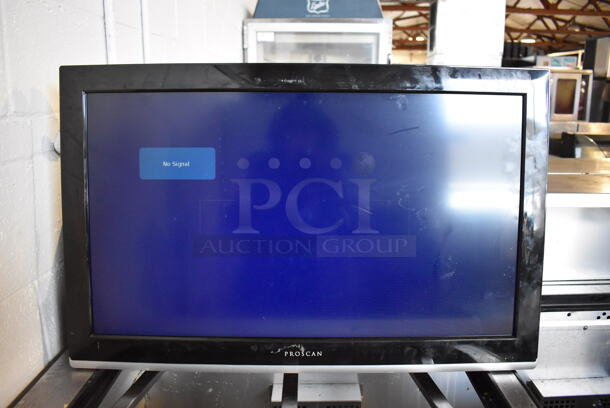 Proscan PLCD3273A 32" LCD Color Television. 100-240 Volts, 1 Phase. Buyer Must Pick Up - We Will Not Ship This Item.