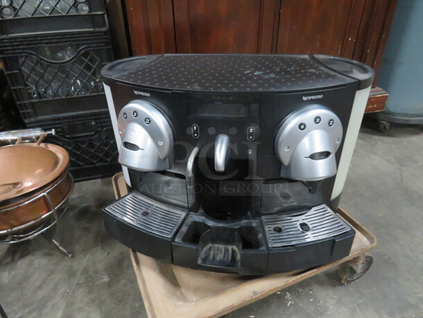 One Nespresso Espresso Machine. Model# Gemini 121. 240 Volt. 1 Phase. $3099.00