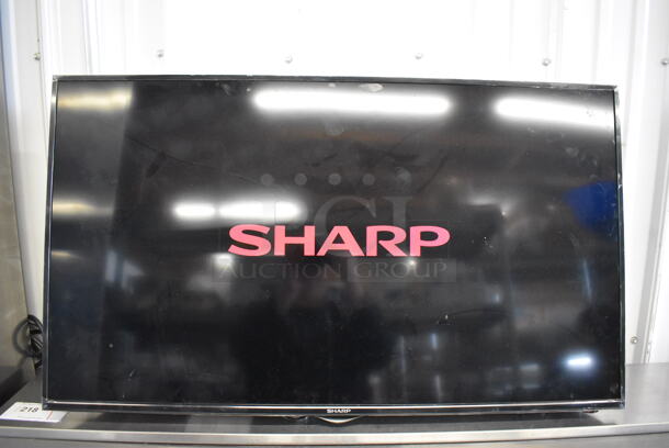 2018 Sharp LC-40Q5020U 40" LED LCD Television. 120 Volts, 1 Phase. Buyer Must Pick Up - We Will Not Ship This Item. Tested and Working!
