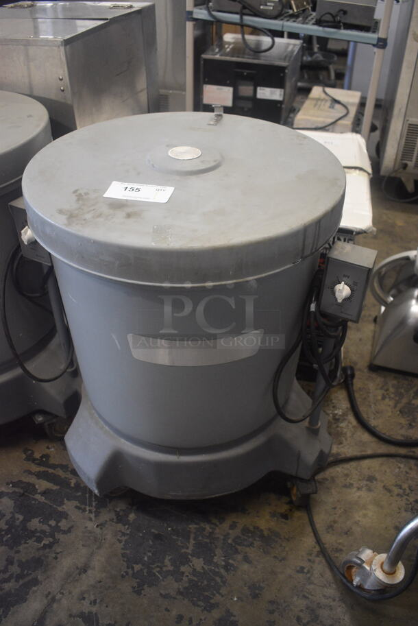 Hobart SDPE Commercial Floor Model Salad Spinner. 115 Volts. Tested and Working!