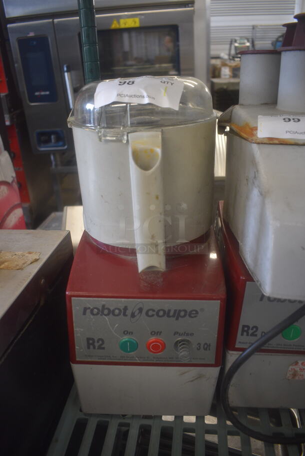 Robot Coupe R2 R2N Countertop Food Processor w/ Bowl and S Blade. 115 Volts. Tested and Does Not Power On