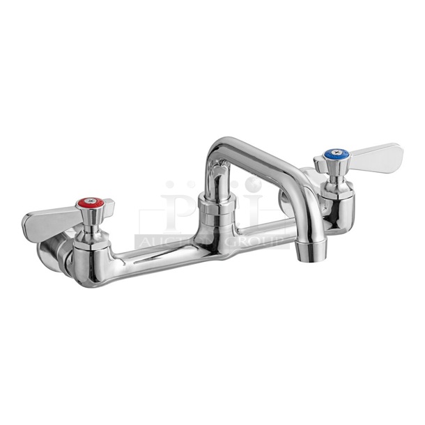 BRAND NEW SCRATCH AND DENT! Regency 600FW86 Wall Mount Faucet with 8" Centers and 6" Swing Spout