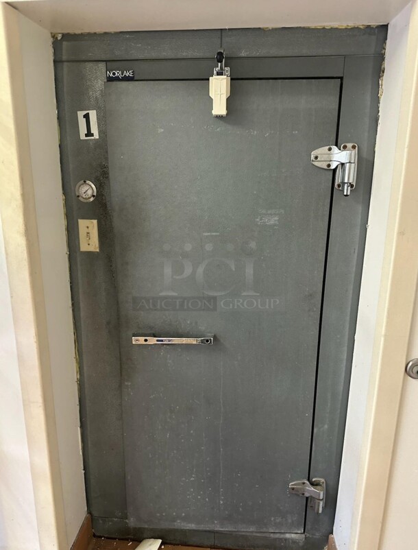 6'x4' Norlake SELF CONTAINED Walk In Freezer Box w/ Copeland KAJB-010E-CAV-800 208-230 Volts, 1 Phase Compressor. Information Provided By The Consignor But Not Verified By PCI Auctions. Picture of the Unit Before Removal Is Included In the Listing.