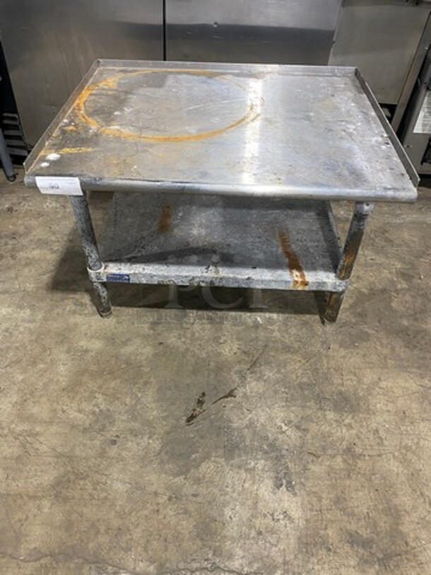 All Stainless Steel Commercial table With Under Shelf!