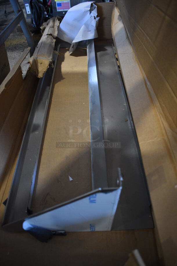 BRAND NEW IN BOX! Stainless Steel Rail. 36.5x12x8