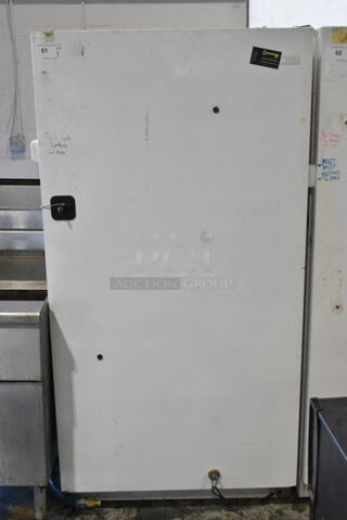 Frigidaire FFFH17F1RW0 Metal Single Door Reach In Freezer. 115 Volts, 1 Phase. Tested and Working!