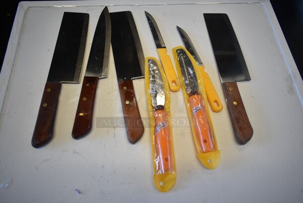 ALL ONE MONEY! Lot of 8 BRAND NEW! Various Knives