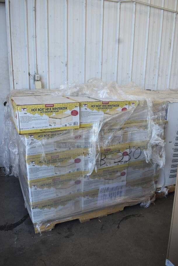 PALLET LOT! 30 Boxes of NEW Hot Box Hive Winterizer for Beekeeping. 30 Times Your Bid!