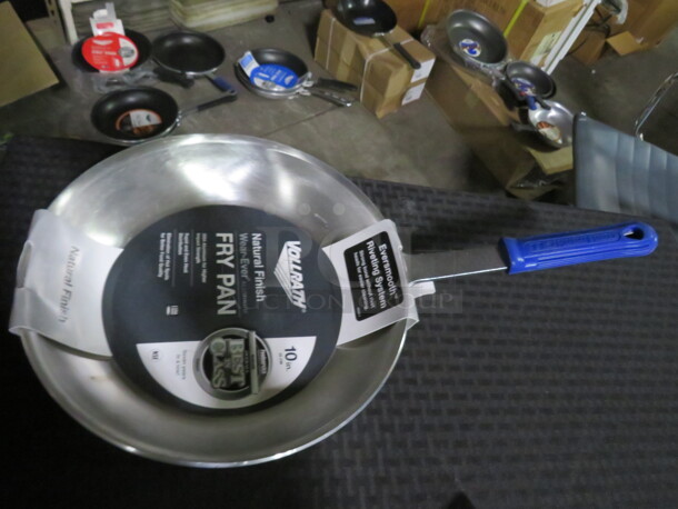 One NEW Vollrath 10 Inch Aluminum Saute Pan. #E4010 - Item #1117639