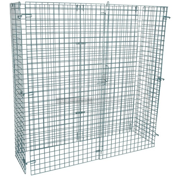 BRAND NEW SCRATCH AND DENT! Regency 460EGSC1860 NSF Green Wire Security Cage - 18" x 60" x 61"