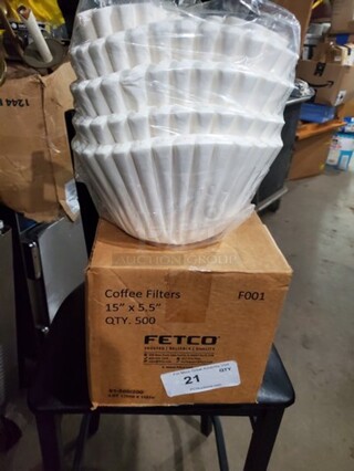 Fetco Coffee Filters
1 Box of 500