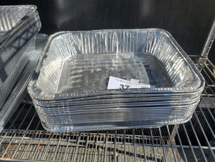 Lot of Aluminum Food Pans