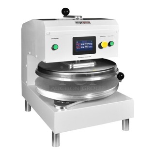 BRAND NEW SCRATCH & DENT! DoughXpress DXE-WH 18" Electromechanical Automatic Heavy Duty Pizza Dough Press - 120V, 1150W. S/N: 869-1961