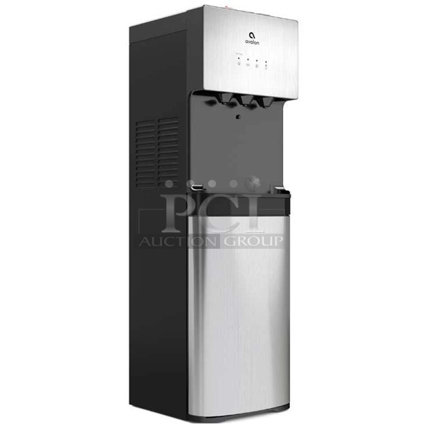 2 BRAND NEW IN BOX! Avalon A5 Stainless Steel Bottom Loading Water Cooler. 115 Volts, 1 Phase. 2 Times Your Bid!