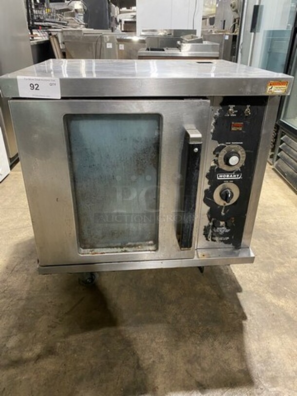 Hobart Commercial Electric Powered Half Size Convection Oven! With View Through Door! All Stainless Steel!