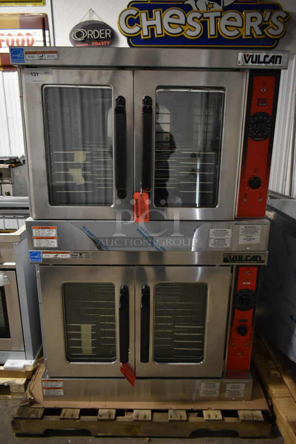Rational Double Deck 6 Pan Full-Size Liquid Propane Combi Oven with Stand -  208/240V, 1 Phase