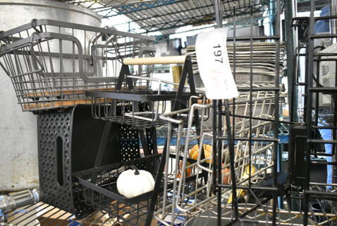 9 Various Racks / Baskets. 9 Times Your Bid! 