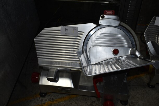 Berkel 827-A Stainless Steel Commercial Countertop Meat Slicer. 115 Volts, 1 Phase. Tested and Working! 