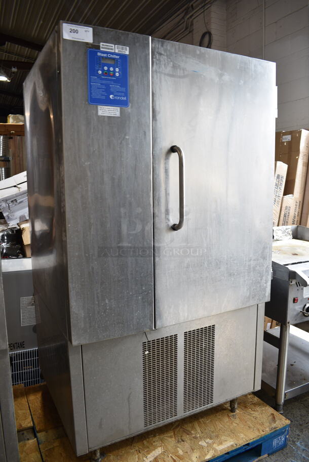 2016 Randell BC-18 Stainless Steel Commercial Blast Chiller w/ 4 Probes. 115/230 Volts, 1 Phase.