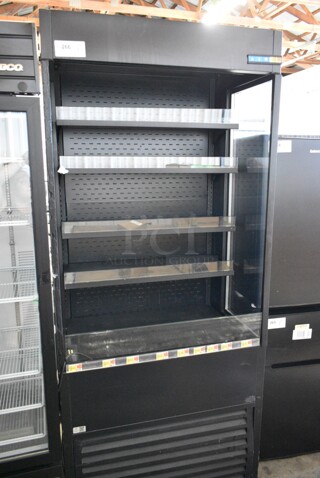 QBD WC3681 Metal Commercial Vertical Open Grab N Go Merchandiser. 208 Volts, 1 Phase. 