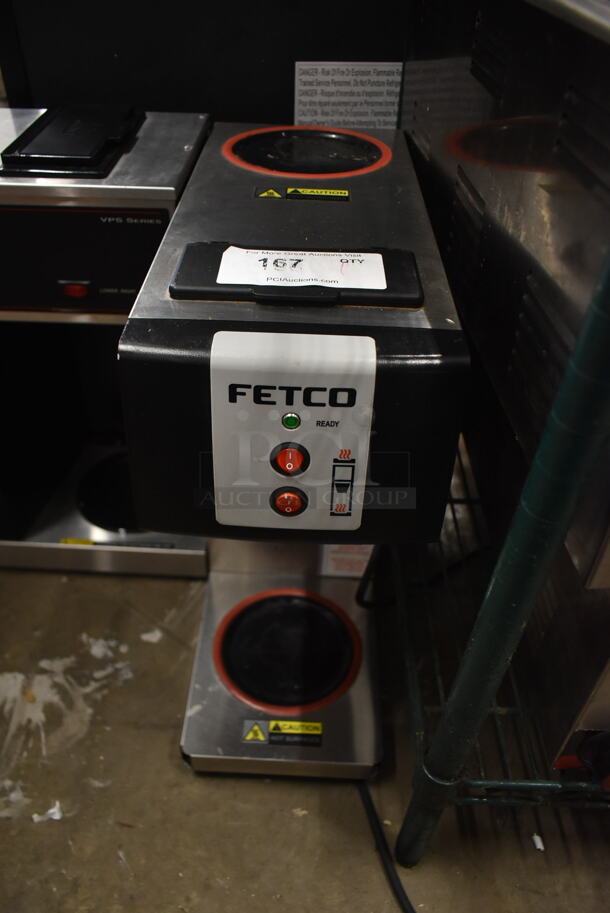 Fetco CBS-2121 Stainless Steel Commercial Countertop Coffee Machine. 120 Volts, 1 Phase. 