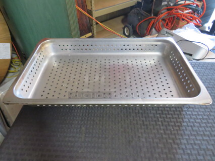 Full Size 2.5 Inch Deep Perforated Hotel Pan. 2XBID