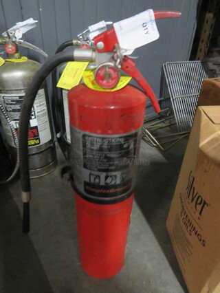 One Simplex Grinnell ABC Fire Extinguisher. NO SHIPPING!