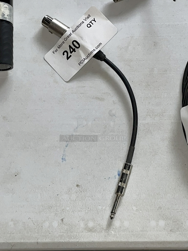 Conversion Cord - 3/8 To Microphone. 