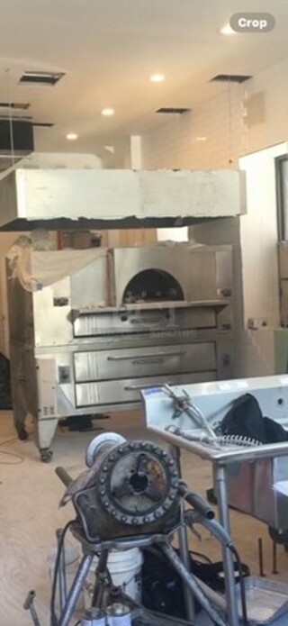 AMAZING! LATE MODEL! Bakers Pride INFERNO Style 6 Pie Natural Gas Powered Double Stacked Pizza Baking Oven! All Stainless Steel!  Model: Y600 SN: 47247! 2X Your Bid Makes One Unit! On Legs With Casters! With Stones! Working When Removed! 