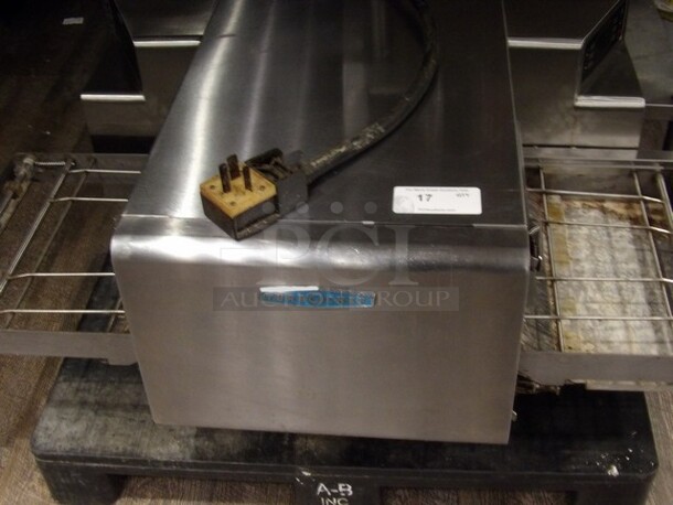 Turbo Chef High H Conveyor Pizza Oven, Not Tested. 

MFG June 2020
Model - HCS1618

4'x2'8"x1'6"
