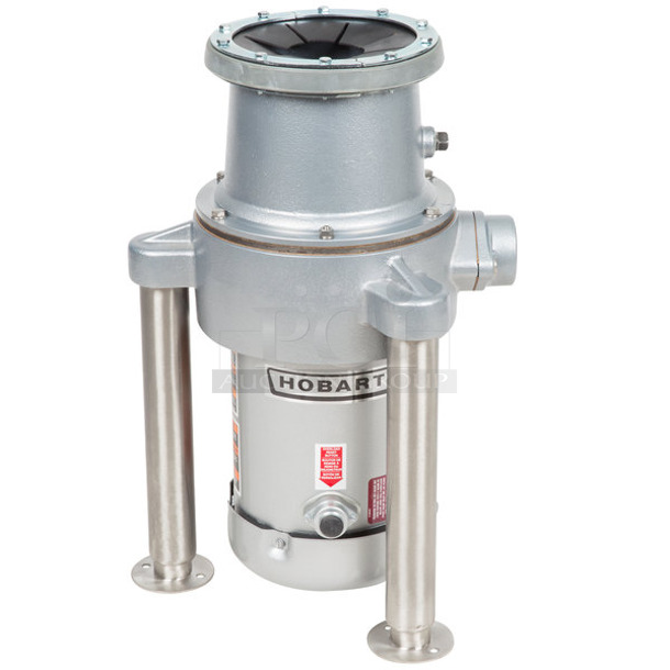 BRAND NEW SCRATCH AND DENT! Hobart FD4/300-1 Commercial Garbage Disposer with Adjustable Flanged Feet. 208-230/460 Volts.
