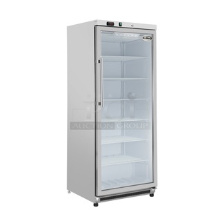 BRAND NEW SCRATCH & DENT!! IN THE BOX!! Koolmore KM-FMD20SGD 21 Cu. Ft. Commercial Freezer with Glass Door in Stainless Steel - Manual Defrost. More Pictures coming soon. 