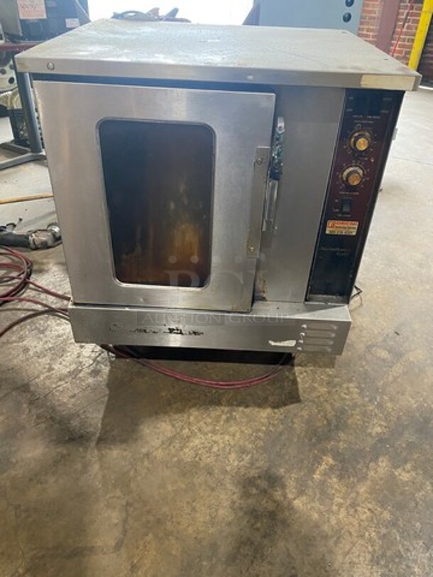 Southbend Commercial Natural Gas Powered Convection Oven! With View Through Door! Metal Oven Racks! All Stainless Steel! Marathoner Gold Series!